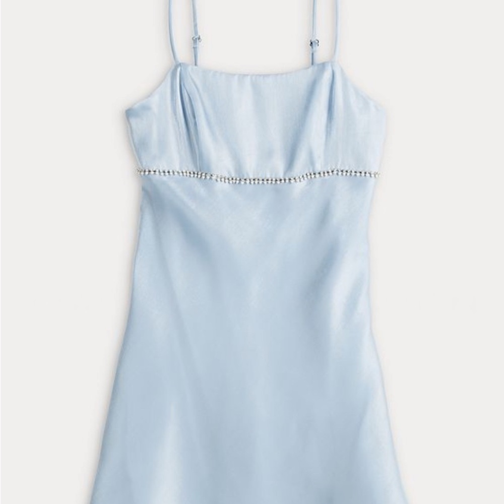 Light Blue Women's Slip Dress
